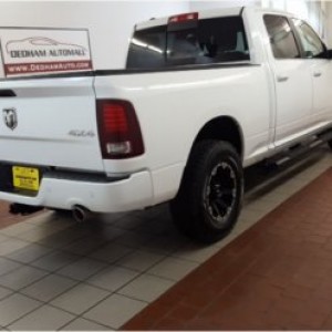 Ram Sport 2014 picking her up.