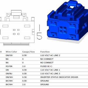 inverter plug drawing