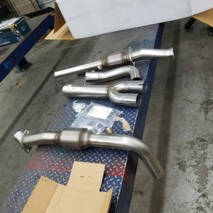 HIGH FLOW CATTED MID PIPE