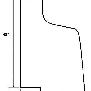 Sport Hood Decal Measurements