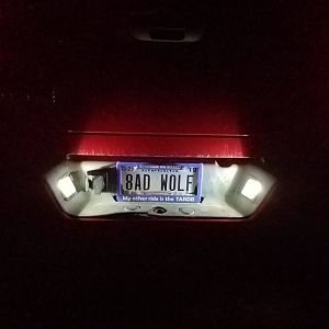 LED License Plate Lights