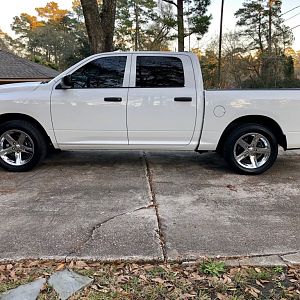 2" Drop w/ 295/50/20 Tires