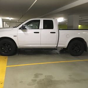 New tires side shot