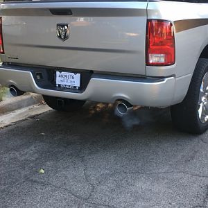 blue smoke on start up what’s the  corporate ?