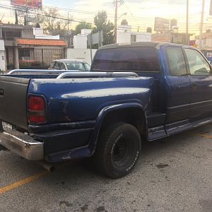 1996 Ram 1500 Extended Cab Stepside Custom Back Side