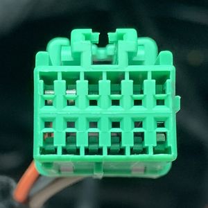Spare connector close up