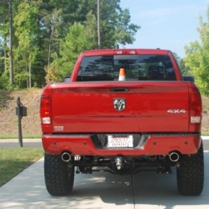 Lifted Red Sport 1500 5.7 V8