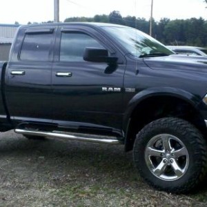 With Power Wagon flares