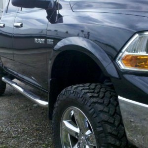 With Power Wagon flares