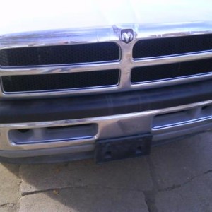 Did the Grille inserts.Going to replace the chrome part because of all the peeling.