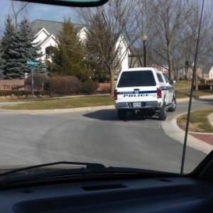 POLICE DODGE RAM