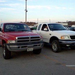 At the drag strip :D