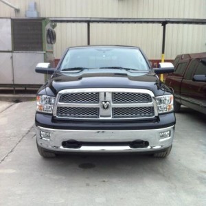 She's ready to leave work and hit the road