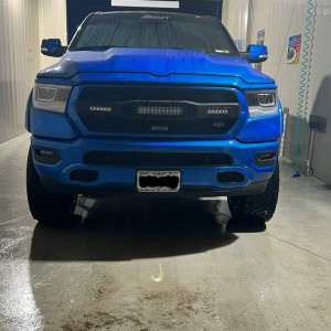 my 2020 ram 1500 with westin led grill