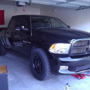 Jacking around in the garage...