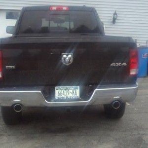 Factory Dual Exhaust added
OEM Dual Exhaust Rear Bumper