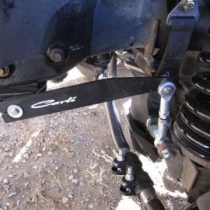 carli sway bar, limit strap, coil spring.