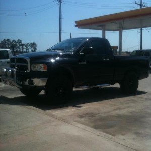 just got done with the alignment after the 3 inch torsion key crank to make the front sit 1/2 inch higher
