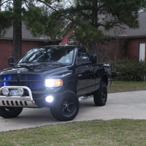 ok so i skipped a lot, cant find pics but air bags in the back, hids 8k both low and fogs, led behind the grille and under door for puddle lights,to m