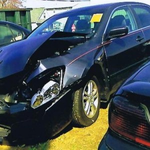 Totaled Honda 4