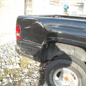 A nice big dent from the PO.