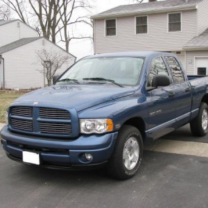 2004 RAM prepped for sale - my new to me 2008 peeking out from the right side of the pic.