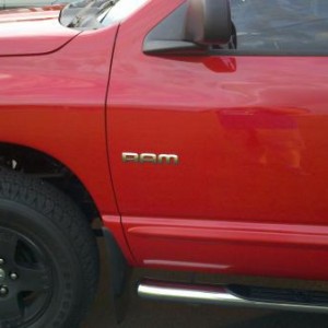 Driver Side Debadge and Dipped Wheels