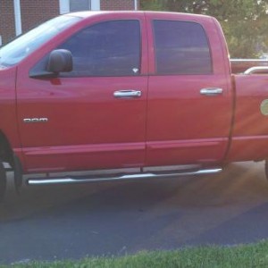 Driver Side Debadge and Dipped Wheels 2