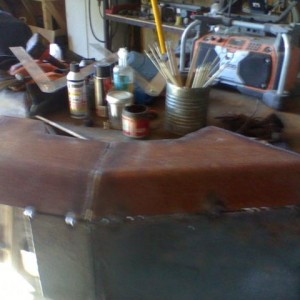 Left cap work