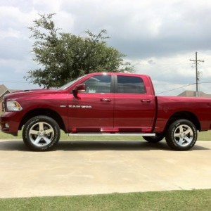 After leveling kit