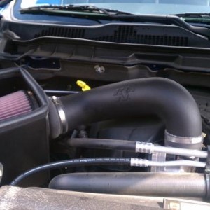 K&N intake system