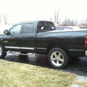 new wheels..2011 chrome clad 20's