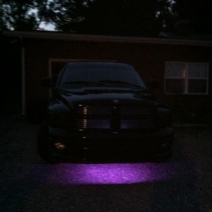 Working on the neon not sure about purple(wifes choice, she had the money ;-) )