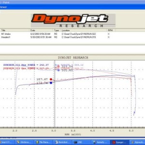 m1 intake vs stock intake