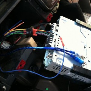 headunit to amp wiring