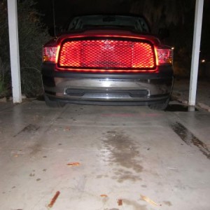Grill led frontside