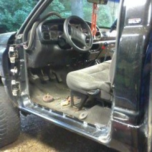 drivers side rocker and cab corner all welded in