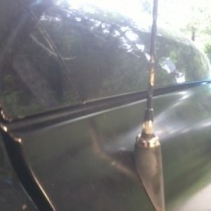 hood to fender body lines after installin the new passenger side fender