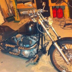 Current '04 Softail w/ suicide shifter