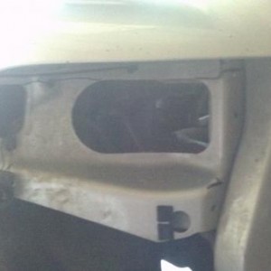 Light housing before cutting for 3rd gen lights