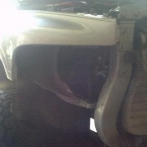 light housing after cutting for 3rd gen lights