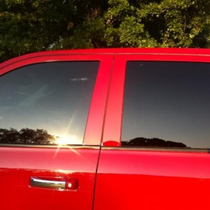 black vinyl removed