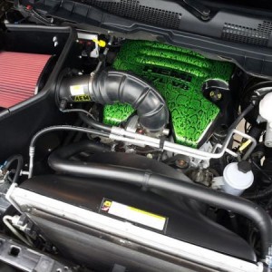 new hydro dipped engine cover