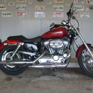 2007 HD Sportster Custom. Traded for 2011 Ultra.