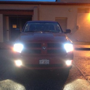 6000K HID Heads
7000K PIAA Fogs