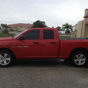Picture of window tint and nerf bars
