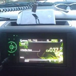 Pioneer AVH P1400 DD
Seagate GoFlex 500gb Hard Drive