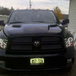 Recon smoked projectors, Mopar cab lights