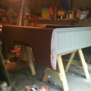 new bed ready for paint