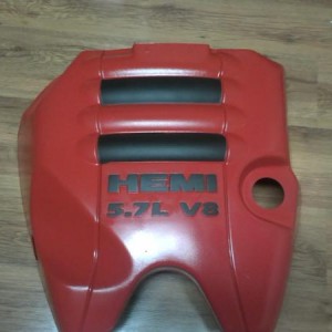 Painted engine cover